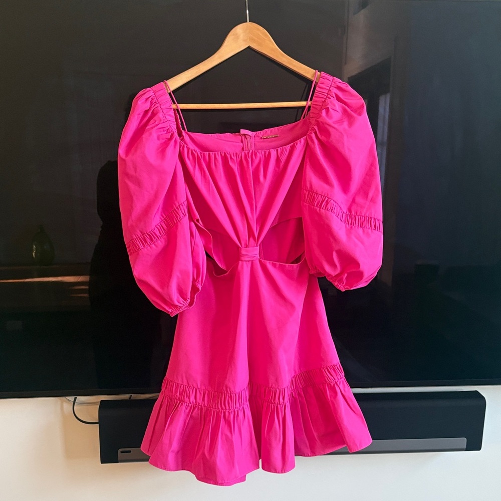 Alexis Fushia Bertana Cutout dress